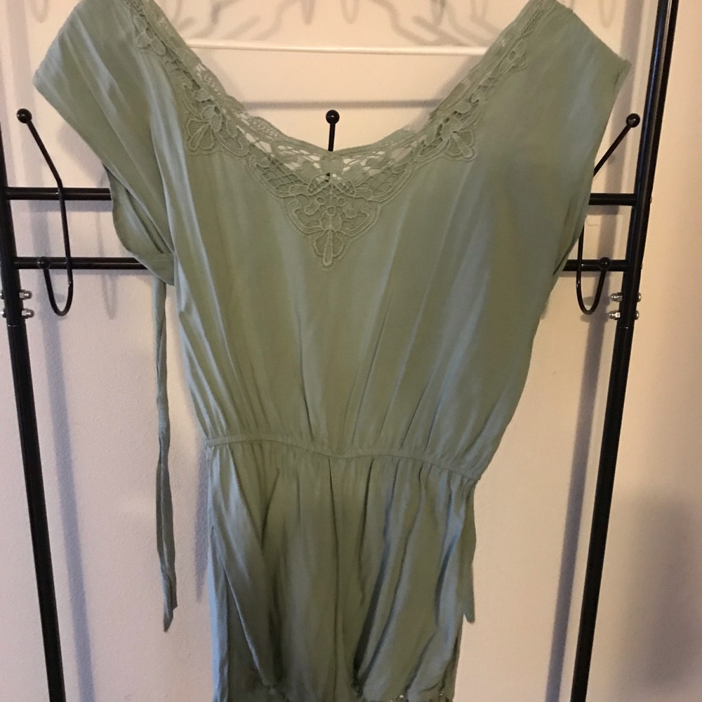 Green romper